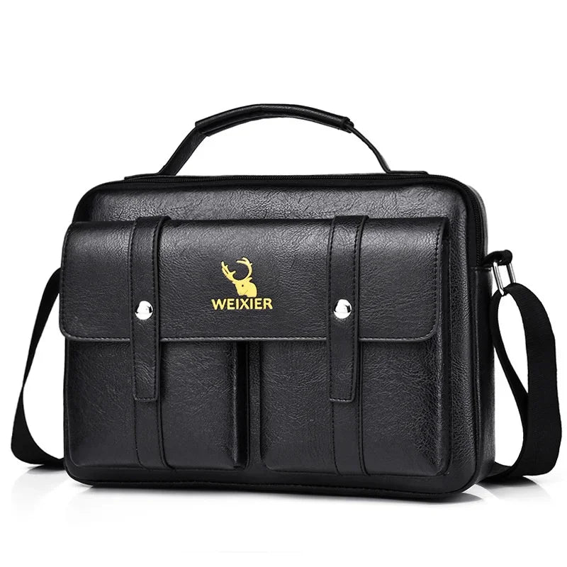 2024 Men's designer New Hands Shoulder husband high capacity Casual Crossbody leatherette Messenger Bag Men bag