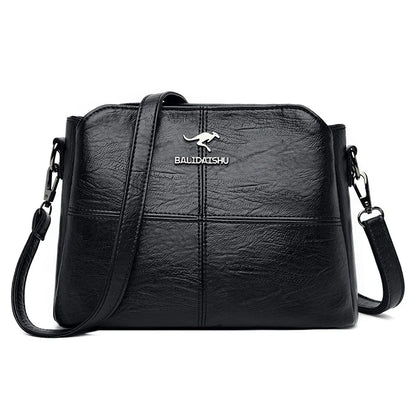 2024 NEW Luxury Messenger Bags For Women Handbag Designer Female Soft Leather Crossbody Shoulder Bag Ladies Hand Bag Sac A Main