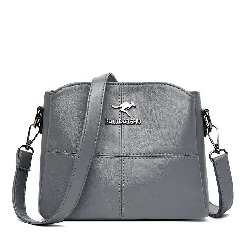2024 NEW Luxury Messenger Bags For Women Handbag Designer Female Soft Leather Crossbody Shoulder Bag Ladies Hand Bag Sac A Main