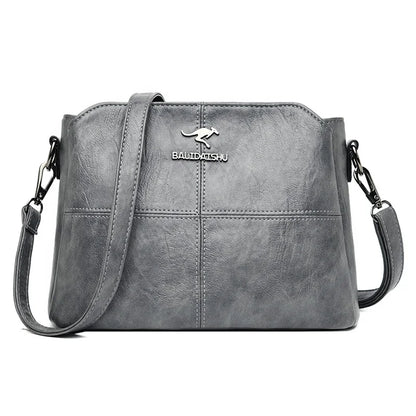 2024 NEW Luxury Messenger Bags For Women Handbag Designer Female Soft Leather Crossbody Shoulder Bag Ladies Hand Bag Sac A Main