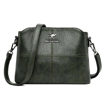 2024 NEW Luxury Messenger Bags For Women Handbag Designer Female Soft Leather Crossbody Shoulder Bag Ladies Hand Bag Sac A Main