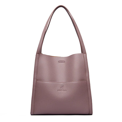 2024 NEW Luxury Women Designer Shoulder Sac Ladies Large Capacity Real Leather Handbags Shopper Brand Casual Totes Bags Bolsos