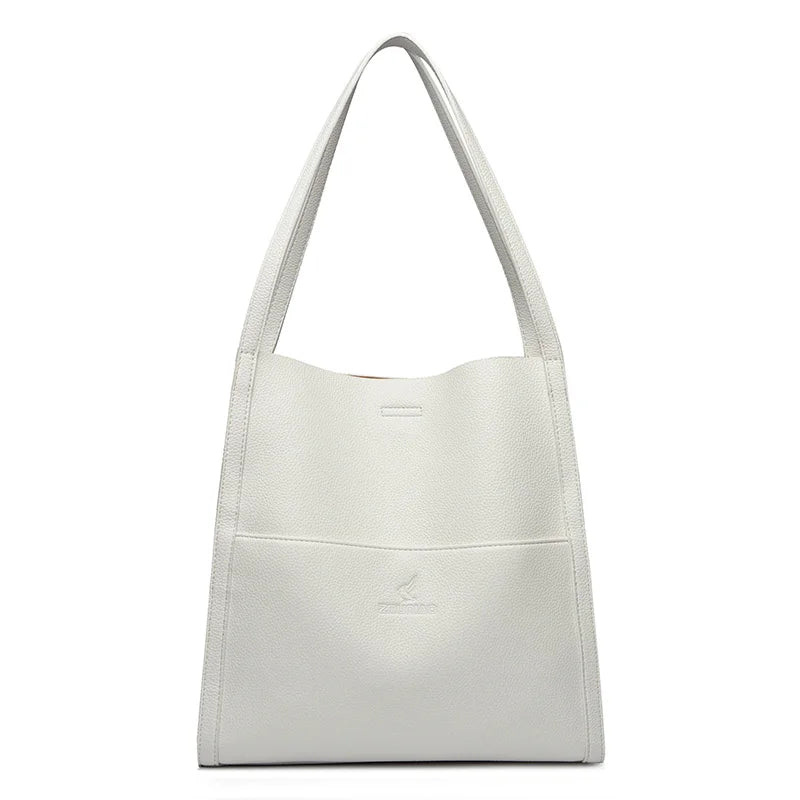 2024 NEW Luxury Women Designer Shoulder Sac Ladies Large Capacity Real Leather Handbags Shopper Brand Casual Totes Bags Bolsos