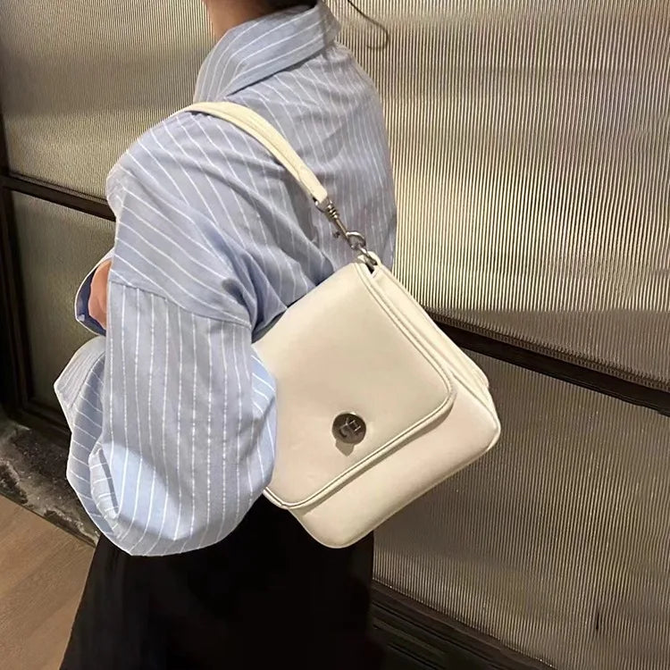 2024 New Advanced Retro Oil Wax Skin Single Shoulder Crossbody Bag Tote Bag