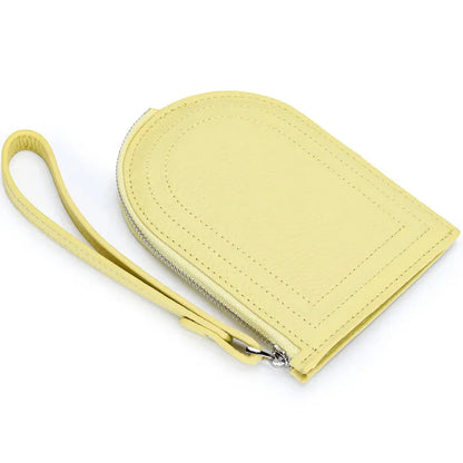 2024 New Arrival Women's Coin Purse, Made of Genuine Leather, Ultra-thin One-piece Wallet with Multiple Card Slots and Handheld