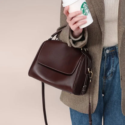 2024 New Autumn and Winter Tote Bag Women's Bag Crossbody Bag Large Capacity Genuine Leather Hand Shoulder Bags Designer Luxury