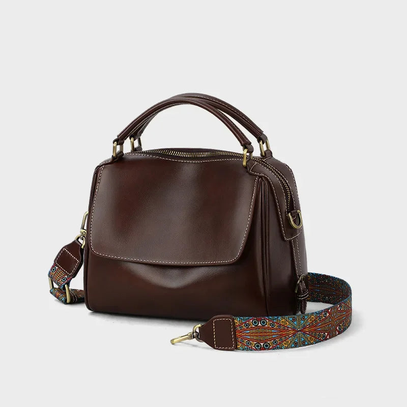 2024 New Autumn and Winter Tote Bag Women's Bag Crossbody Bag Large Capacity Genuine Leather Hand Shoulder Bags Designer Luxury