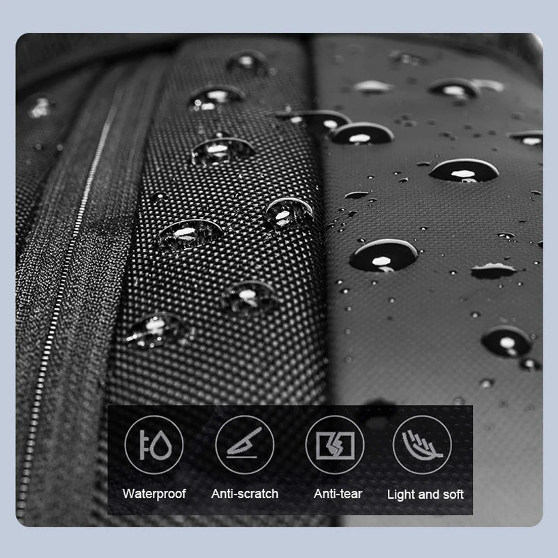 2024 New Business Backpack Men 15.6 inch School Laptop Backpacks Water Repellent Travel USB Charging Anti-theft Bag Male Mochila