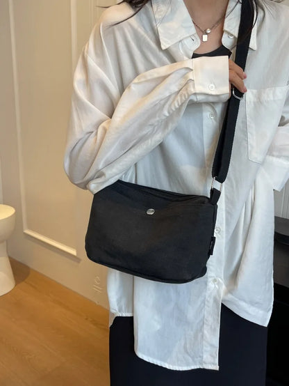 2024 New Casual Underarm One Shoulder Crossbody Bag All-match Versatile Zipper Handbags Large Capacity Purses Bolsas Mujer
