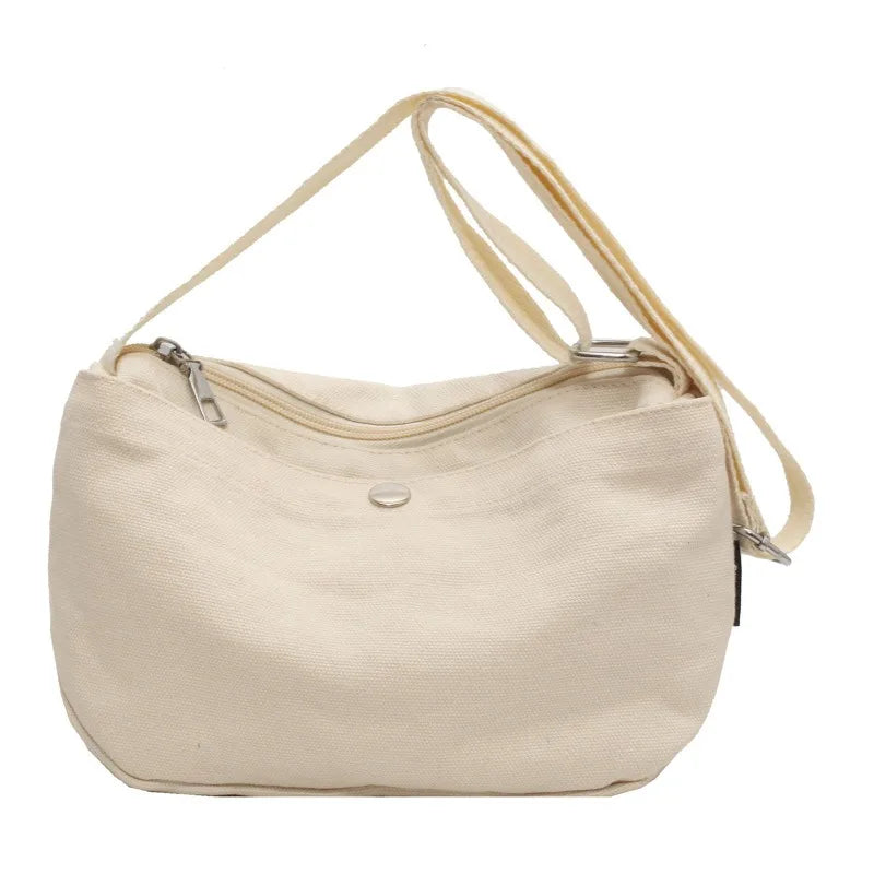 2024 New Casual Underarm One Shoulder Crossbody Bag All-match Versatile Zipper Handbags Large Capacity Purses Bolsas Mujer
