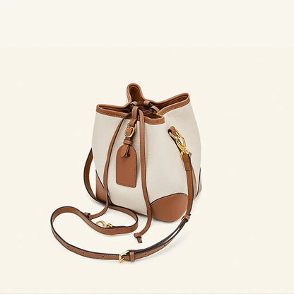 2024 New Casual Women Bucket High Quality Fashion Simple Handbag Large Capacity Messenger Bag