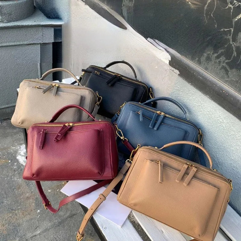 2024 New Classic Lady Crossbody Bags Large Capacity Top Handle Bag Soft Casual Female Handbags All-match Commuter Bolsas Mujer