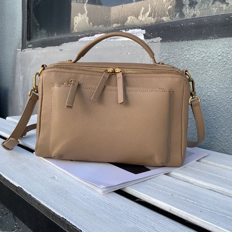 2024 New Classic Lady Crossbody Bags Large Capacity Top Handle Bag Soft Casual Female Handbags All-match Commuter Bolsas Mujer