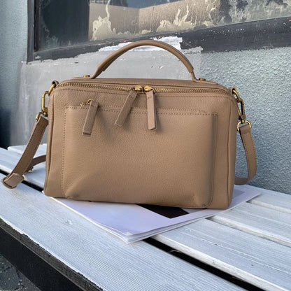 2024 New Classic Lady Crossbody Bags Large Capacity Top Handle Bag Soft Casual Female Handbags All-match Commuter Bolsas Mujer