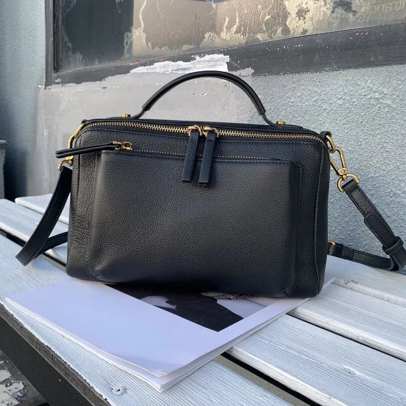 2024 New Classic Lady Crossbody Bags Large Capacity Top Handle Bag Soft Casual Female Handbags All-match Commuter Bolsas Mujer
