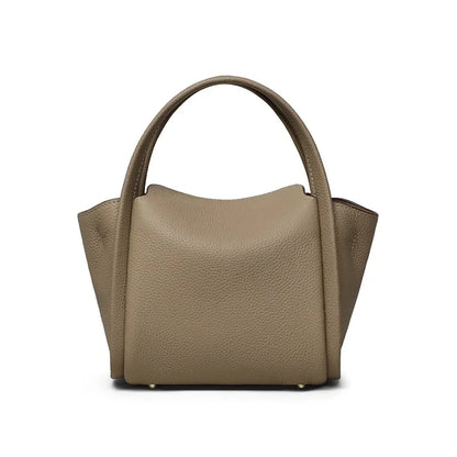 2024 New Crossbody Bag Women’s Bag Genuine Leather Bucket Bag Light Luxury Handbag Designer Bags  Bags Luxury Handbags