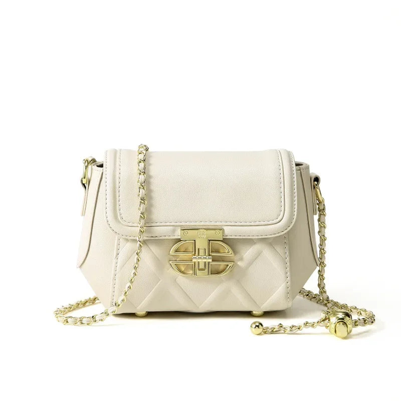 2024 New Crossbody Bags Women’s Bag Genuine Leather Chain Bag Shoulder Bag Purses and Handbags  Luxury Designer Handbag