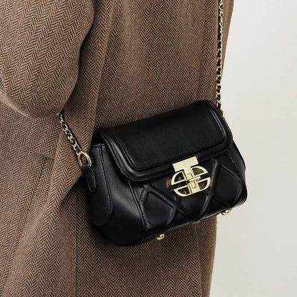 2024 New Crossbody Bags Women’s Bag Genuine Leather Chain Bag Shoulder Bag Purses and Handbags  Luxury Designer Handbag