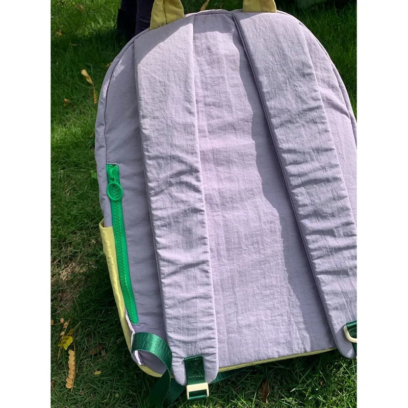 2024 New Design Graffiti Colorful Lightweight Backpack Women Computer Travel Backpack Cute