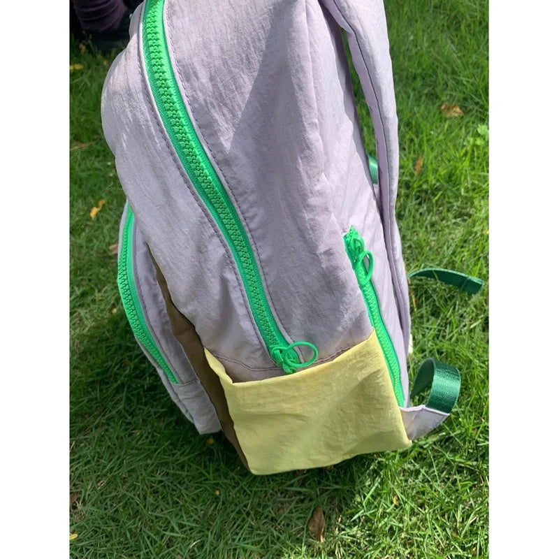 2024 New Design Graffiti Colorful Lightweight Backpack Women Computer Travel Backpack Cute
