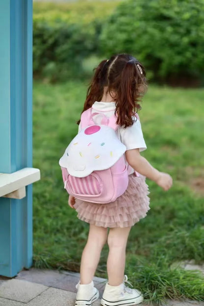 2024 New Design Mini Cute Mushroom Small Backpack Kindergarten Popular Children's Small Book Bag Trend For Daughter