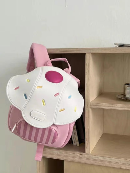 2024 New Design Mini Cute Mushroom Small Backpack Kindergarten Popular Children's Small Book Bag Trend For Daughter