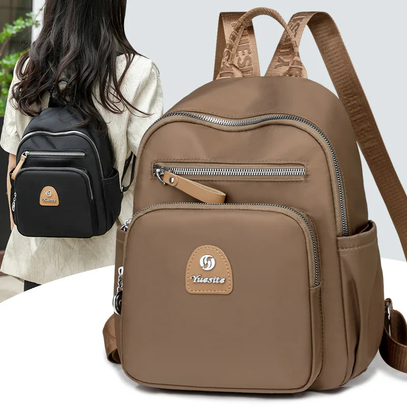 2024 New Designer Women High Quality Backpacks Fashion Ladies Backpack Teenage Girls Small Travel Shoulder Bag Mochila