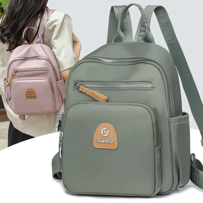 2024 New Designer Women High Quality Backpacks Fashion Ladies Backpack Teenage Girls Small Travel Shoulder Bag Mochila