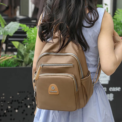 2024 New Designer Women High Quality Backpacks Fashion Ladies Backpack Teenage Girls Small Travel Shoulder Bag Mochila