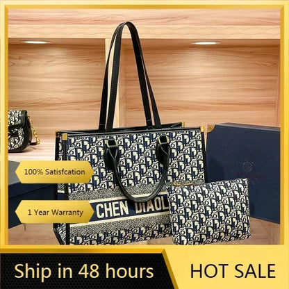 2024 New Embroidery Large Capacity Casual Totes High Quality Shoulder Messenger Bags Luxury Fashion Gg Women Purse And Handbags