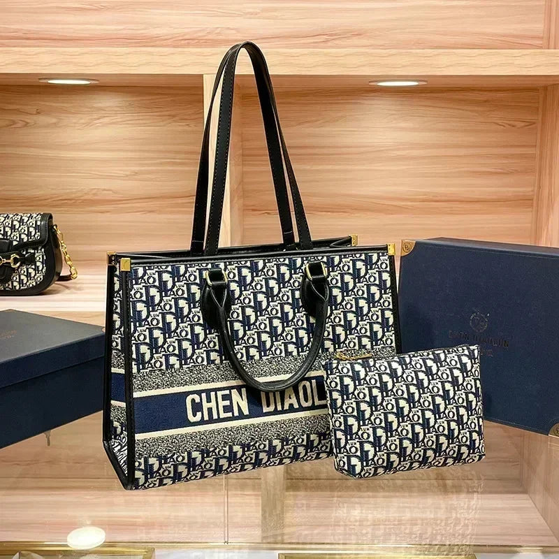 2024 New Embroidery Large Capacity Casual Totes High Quality Shoulder Messenger Bags Luxury Fashion Gg Women Purse And Handbags