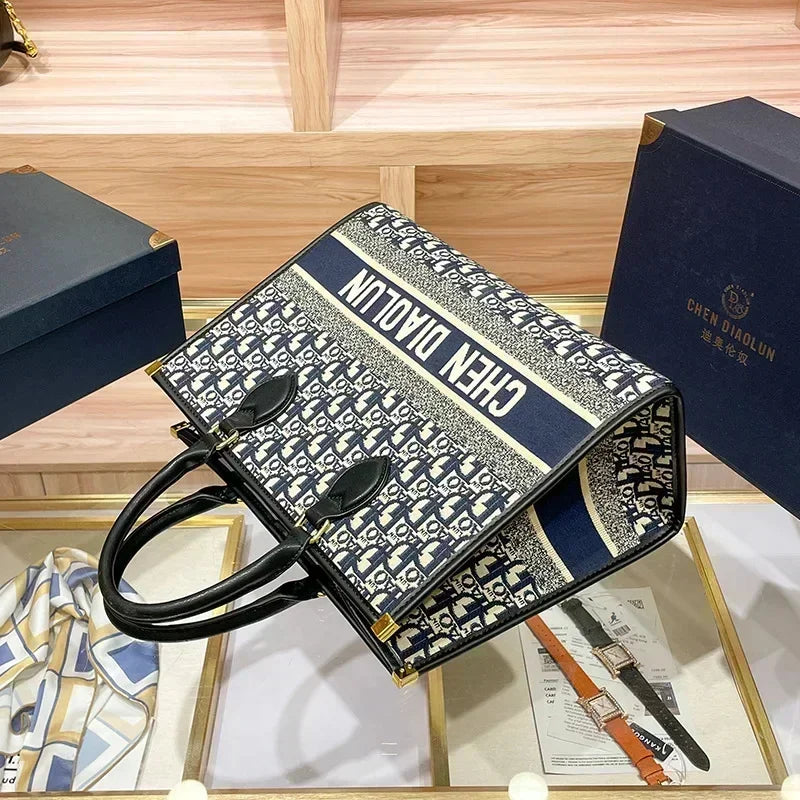 2024 New Embroidery Large Capacity Casual Totes High Quality Shoulder Messenger Bags Luxury Fashion Gg Women Purse And Handbags