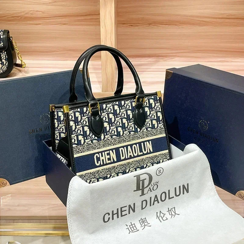 2024 New Embroidery Large Capacity Casual Totes High Quality Shoulder Messenger Bags Luxury Fashion Gg Women Purse And Handbags