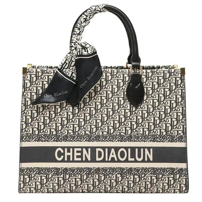 2024 New Embroidery Large Capacity Casual Totes Luxury Fashion Shoulder Bags Famous Designer Women Purse And Handbags Sac A Main