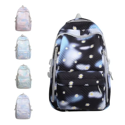2024 New Fashion  Backpack Large Capacity Middle and High School BooBags for Teenage Students Outdoor Climbing Bag