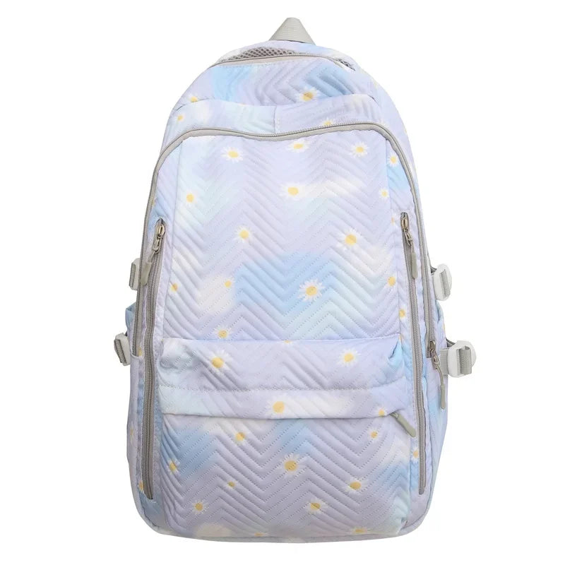 2024 New Fashion  Backpack Large Capacity Middle and High School BooBags for Teenage Students Outdoor Climbing Bag