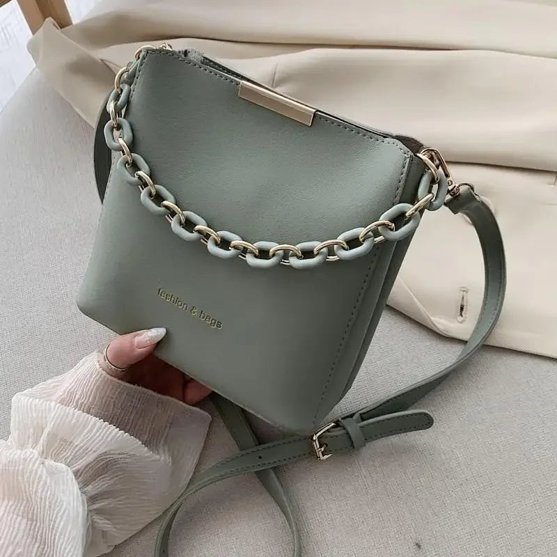 2024 New Fashion Chain Portable Bucket Bag Single Shoulder Crossbody Bag Designer Bags Designer Bags Luxury
