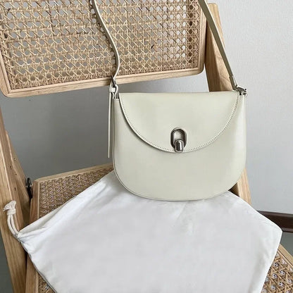 2024 New Fashion Hobos Korean Minority Designer Portable Underarm Shoulder Bags Simple All-match Commuter Handbags Purses