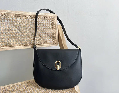 2024 New Fashion Hobos Korean Minority Designer Portable Underarm Shoulder Bags Simple All-match Commuter Handbags Purses