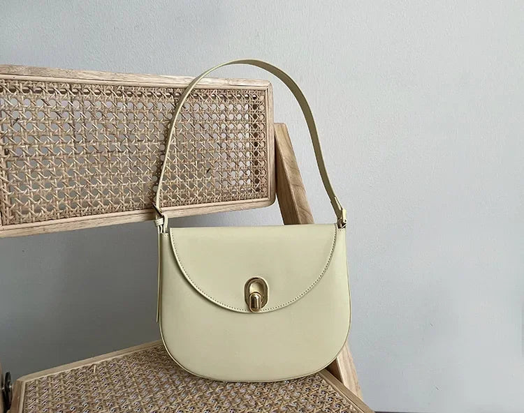 2024 New Fashion Hobos Korean Minority Designer Portable Underarm Shoulder Bags Simple All-match Commuter Handbags Purses