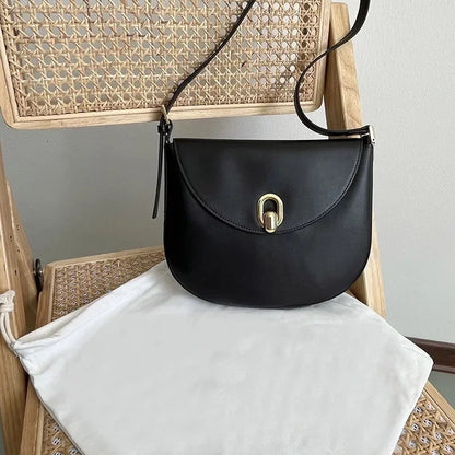 2024 New Fashion Hobos Korean Minority Designer Portable Underarm Shoulder Bags Simple All-match Commuter Handbags Purses