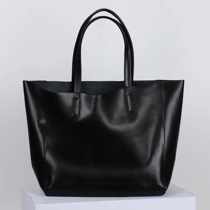 2024 New Fashion Large-capacity Mommy Shopping Bag Versatile Commuter Tote Bag Cowhide Luxury Practical Bolsos Mujer Feminino