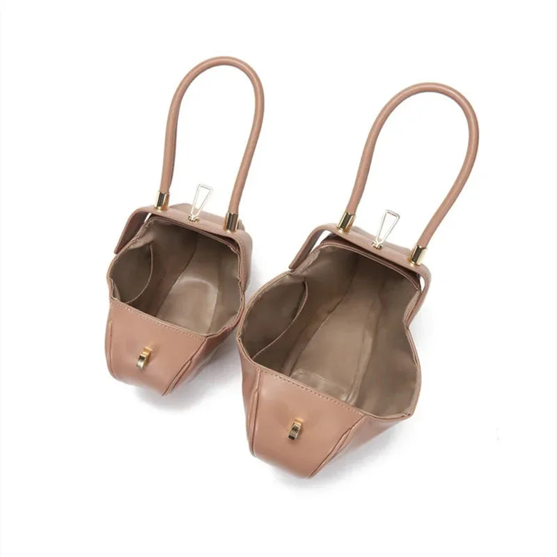 2024 New Fashion Leather Handbag Ladies Designer Korean Dumpling Shoulder Mobile Phone Wallet Small Wonton Bag Women