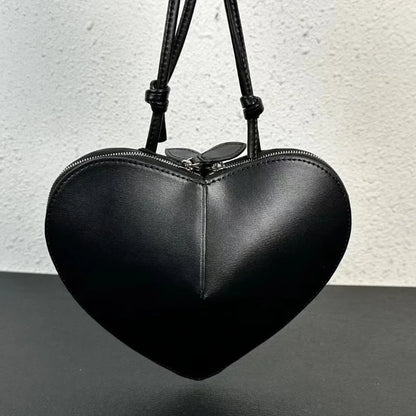 2024 New Fashion Love Bag Elegant Solid Luxury Cowhide Shoulder Crossbody Bags All-match Commuter Handbags Female Bolsas Mujer