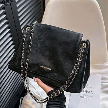 2024 New Fashion Retro Chain Shoulder Bag Women's Bag Large Capacity Designer Bags Luxury Handbags