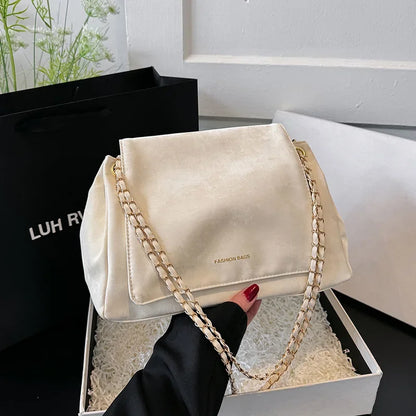 2024 New Fashion Retro Chain Shoulder Bag Women's Bag Large Capacity Designer Bags Luxury Handbags