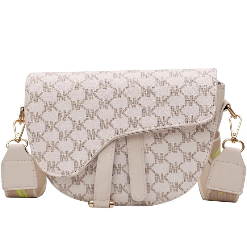 2024 New Fashion Shoulder Luxury Saddle Bag Crossbody Messenger Bags Famous Designer Women Handbags and Purses