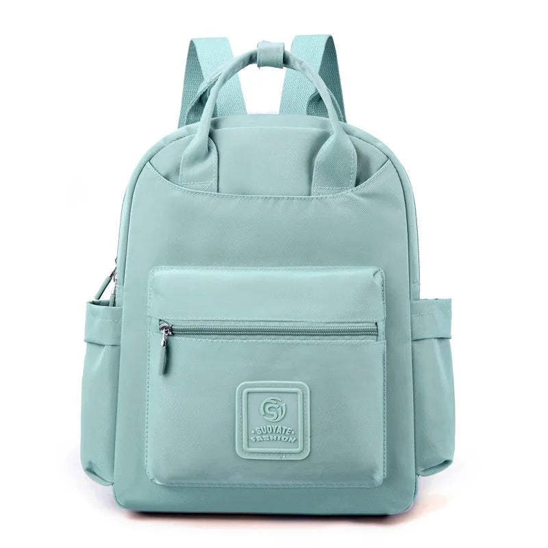 2024 New Fashion Women Waterproof Nylon Backpack Korean Style Designers Shoulder Leisure Rucksack For Girls Travel Mochilas
