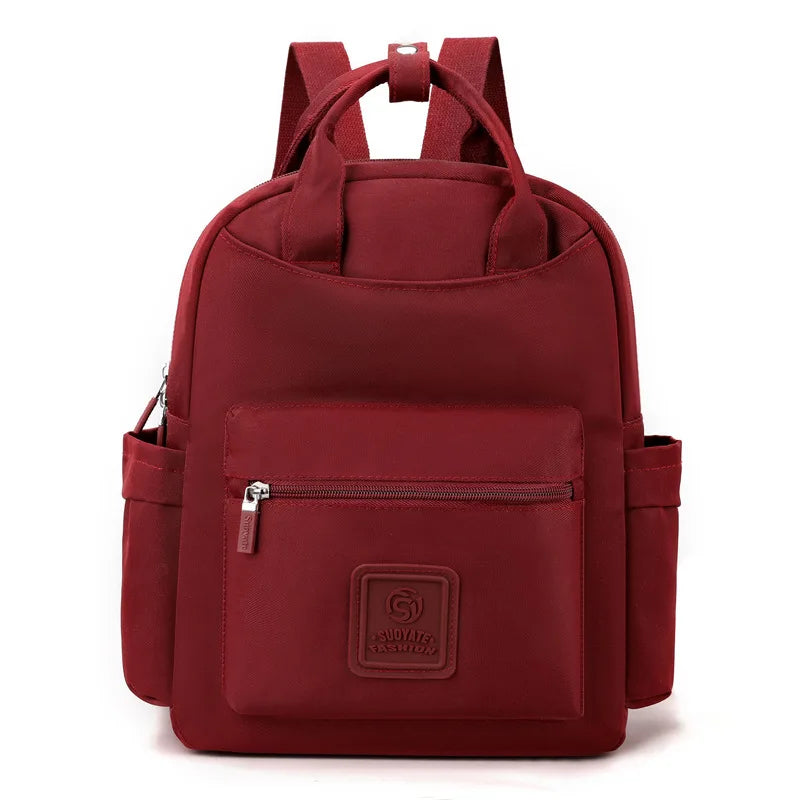 2024 New Fashion Women Waterproof Nylon Backpack Korean Style Designers Shoulder Leisure Rucksack For Girls Travel Mochilas
