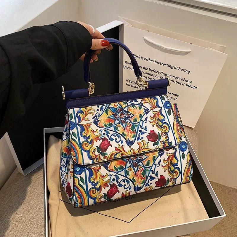 2024 New Fashion Women's Designer Luxury Handbag High Quality Trend Ladies Shoulder Personality Versatile Crossbody Bag